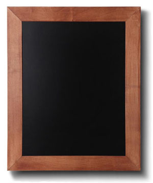 A2 Framed Light Brown Chalkboard 500mm x 600mm - 1 Per Pack