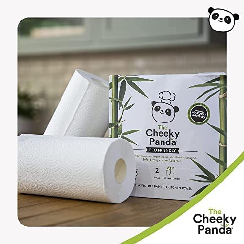 Cheeky Panda 2Ply Kitchen Rolls - 2x Rolls Per Pack Cheeky Panda 2Ply Kitchen Rolls - 2x Rolls Per Pack