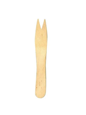 Wooden Chip Fork Biodegradable - 1000 Per Pack Wooden Chip Fork Biodegradable - 1000 Per Pack