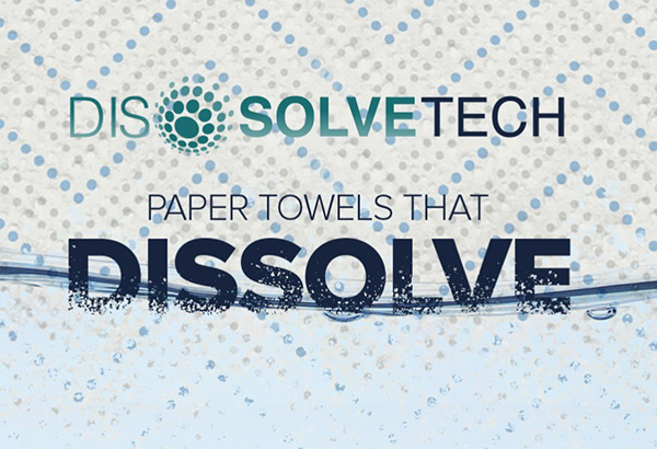 Dissolve-Tech Auto-Cut Hand Towels Rolls - Fully Flushable - 198mm x 140m - 6x Per Case Dissolve-Tech Auto-Cut Hand Towels Rolls - Fully Flushable - 198mm x 140m - 6x Per Case