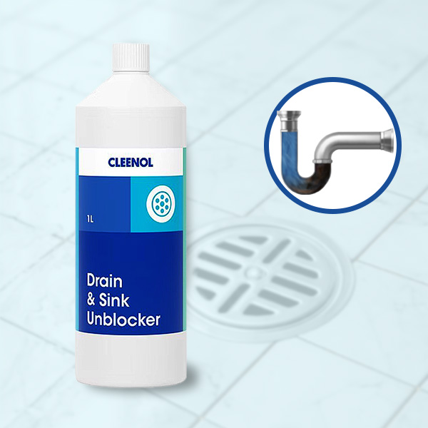 Cleenol Drain & Sink Unblocker - 1 Litre Bottle Cleenol Drain & Sink Unblocker - 1 Litre Bottle