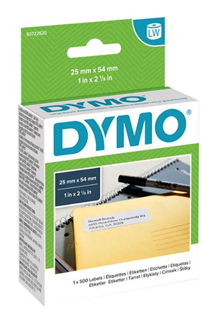 Dymo 11352 LabelWriter 25mm x 54mm - Return Address Labels - S0722520