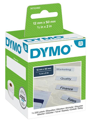Dymo 99017 LabelWriter 50mm x 12mm - Suspension File Labels- S0722460 