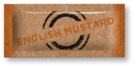 Heritage English Mustard Sachets  9 Grams - 200x Per Pack