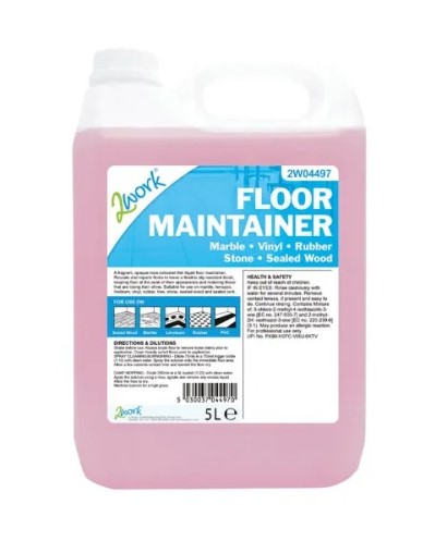 2Work Floor Maintainer 5 Litre - 1x Per Pack