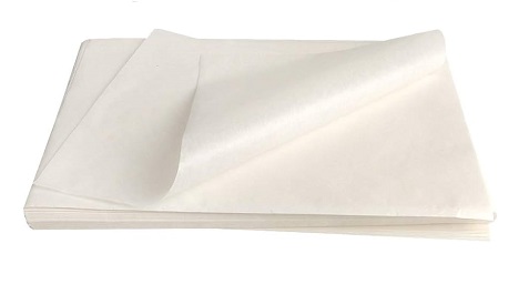 Imitation GreaseProof Sheets - Plain Sheets - 350mm x 450mm 28gsm - 1,000 Per Pack