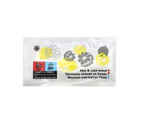 Large Lemon Scented Hand Wipes - 500x Per Pack