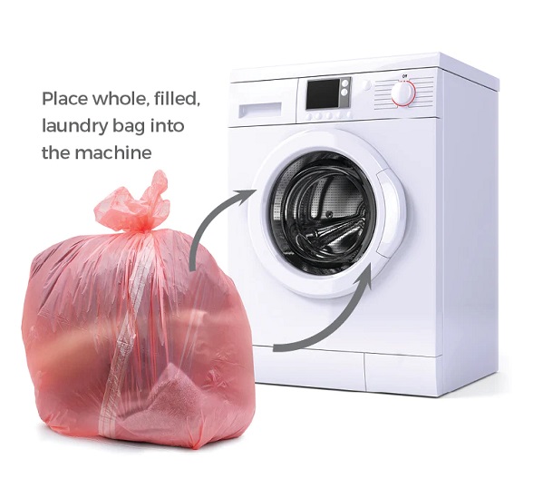 Red Laundry Bags Dissolvable - 28 Red Laundry Bags Dissolvable - 28
