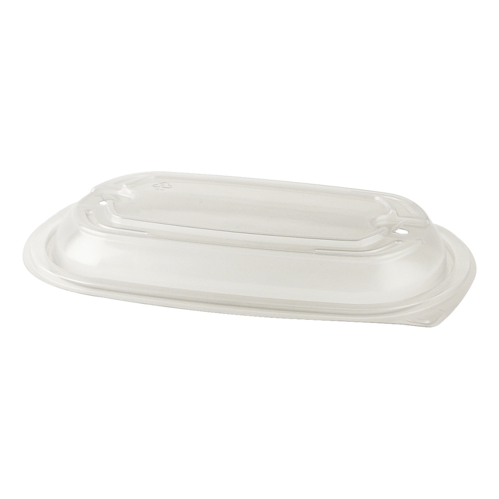 1x Compartment Lids Only to Suit 36oz Trays - 250 Per Pack 1x Compartment Lids Only to Suit 36oz Trays - 250 Per Pack