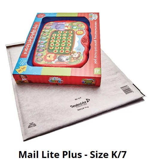 Jiffy Mail Lite Plus Bags - Size K/7 - 350mm x 470mm - 50x Per Pack
