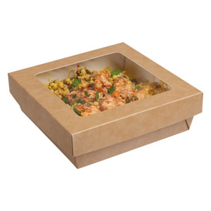 Microwaveable Food Tray Only - 500 Per Pack