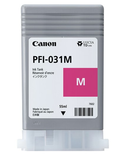 Canon PFI-031 Magenta Pigment Ink Cartridge - 55ml Canon PFI-031 Magenta Pigment Ink Cartridge - 55ml