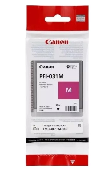 Canon PFI-031 Magenta Pigment Ink Cartridge - 55ml