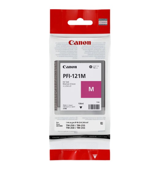 Canon PFI-121 Magenta Pigment Ink Cartridge - 130ml
