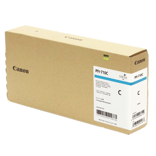Canon PFI-710 Cyan Pigment Ink Cartridge - 700ml