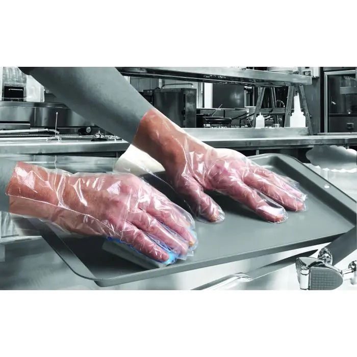 Poly Gloves - Clear - Size Large - 10,000 Per Case