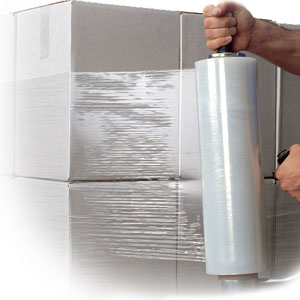 Pallet Wrap Clear 400mm x 200m - 17 Micron Extended Core - 1x Per Pack
