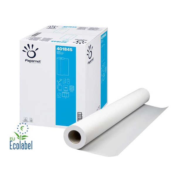 PaperNet Couch Medical Rolls White 500mm x 50m - 9x Rolls Per Case