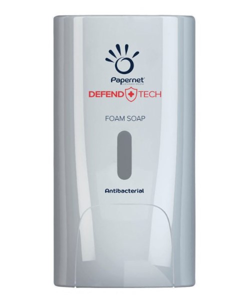 Defend-Tech Foam Soap Dispenser - White - 1x Per Pack