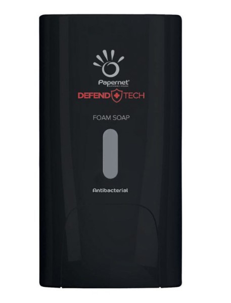 Defend-Tech Foam Soap Dispenser - Black - 1x Per Pack