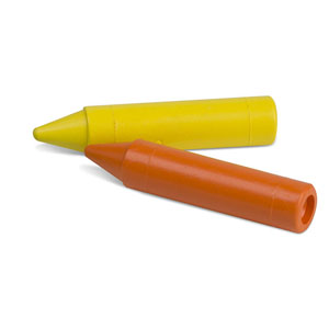 Primo Jumbo Wax Crayons 60x Assorted, 13.5 x 65mm - 60 Per Tub