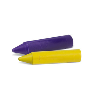 Primo Jumbo Wax Crayons 60x Assorted, 13.5 x 65mm - 60 Per Tub