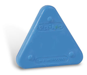 Primo Triangular Wax Crayons 12x Assorted Pack in PP Box