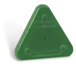 Primo Triangular Wax Crayons 12x Assorted Pack in PP Box