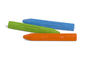 Primo SuperSoft Triangular Wax Crayons 12x Assorted - 12 Per Pack