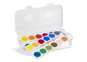 Primo Fine Watercolour's 24 x 30mm Dia - Carry Case