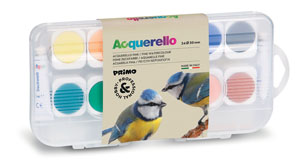 Primo Fine Watercolour's 24 x 30mm Dia - Carry Case