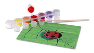 Primo 14 x 4.5ml Acrylic Paint Pots Plain - 1 Per Pack