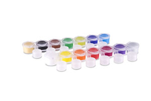 Primo 14 x 4.5ml Acrylic Paint Pots Plain - 1 Per Pack