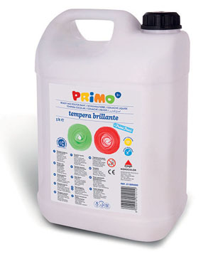 Primo Premium Poster Paint - 5000ml Tank - White