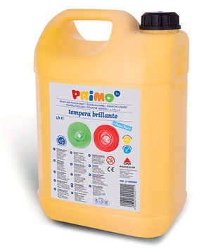 Primo Premium Poster Paint - 5000ml Tank - Primary Yellow