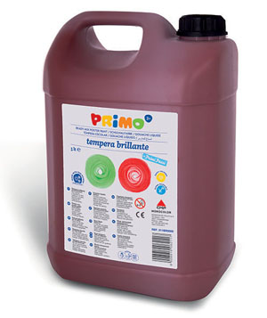 Primo Premium Poster Paint - 5000ml Tank - Burnt Siena