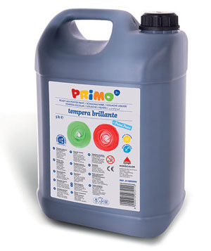 Primo Premium Poster Paint - 5000ml Tank - Primary Black