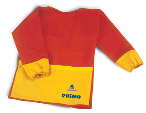 Primo Anti-Stain Paint Apron with Pockets  Age 3 -8 - 1x Per Pack