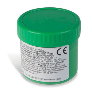 Primo Finger Paint 6x Tubs of 50gram - Retail Packed