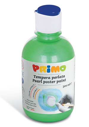 Primo Pearl Poster Paint, 300ml Bottle - Ultra Blue 1 Per Pack