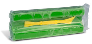 Primo Plasticine Block 1x 550gram - Bright Green 1 Per Pack