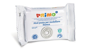 Primo Premium Modelling Clay 1 x 250gram White