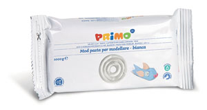Primo Premium Modelling Clay 1 x 1000gram White