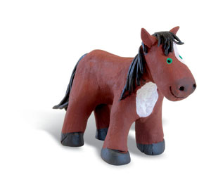 Primo Premium Modelling Clay 1 x 500gram Terracotta