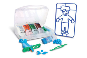 Primo Play Dough Boy Set, 5x Easydo, 6x Tools, 1 Cutout - 1 Per Pack Primo Play Dough Boy Set, 5x Easydo, 6x Tools, 1 Cutout - 1 Per Pack