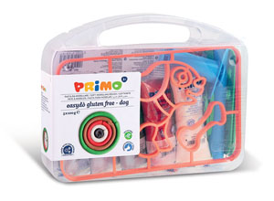 Primo Play Dough Dog Set, 5x Easydo, 6x Tools, 1 Cutout - 1 Per Pack