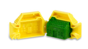 Primo Play Dough City Set - 6x Assorted & 13x Town Pieces Primo Play Dough City Set - 6x Assorted & 13x Town Pieces