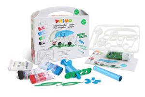Primo Play Dough CamperVan, 5x Easydo, 6x Toolsx 1x Cutout - 1 Per Pack