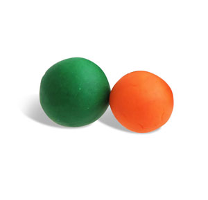 Primo Play Dough, 100 gram Individually Wrapped - Orange 1 Per Pack