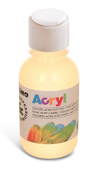 Primo Premium Acrylic Paint, 125ml Bottle - Ivory - 1 Per Pack Primo Premium Acrylic Paint, 125ml Bottle - Ivory - 1 Per Pack